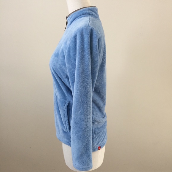 Girls The North Face Fuzzy Quarter Zip Pullover, L - Picture 2 of 7